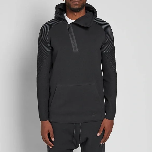 NIKETECH 黒 s Nike Tech Fleece Full-Zip Windrunner Hoodie Black / Black – JD Sports